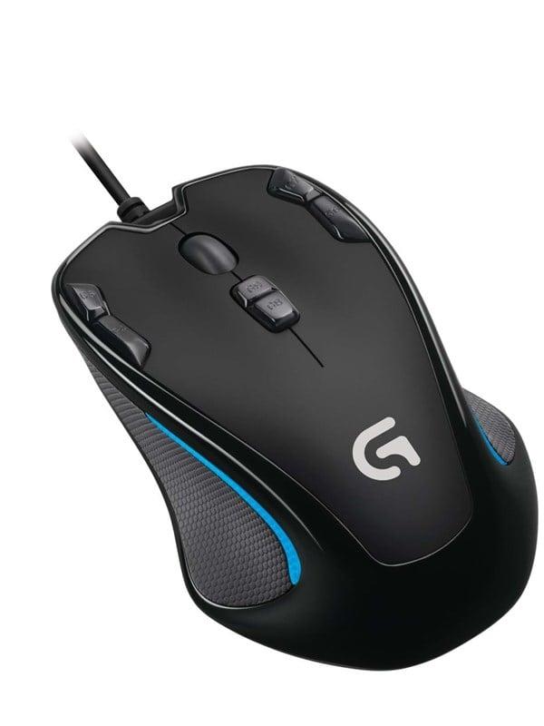 Logitech G300s Gaming Mus - Optisk med 9 Knapper, Sort