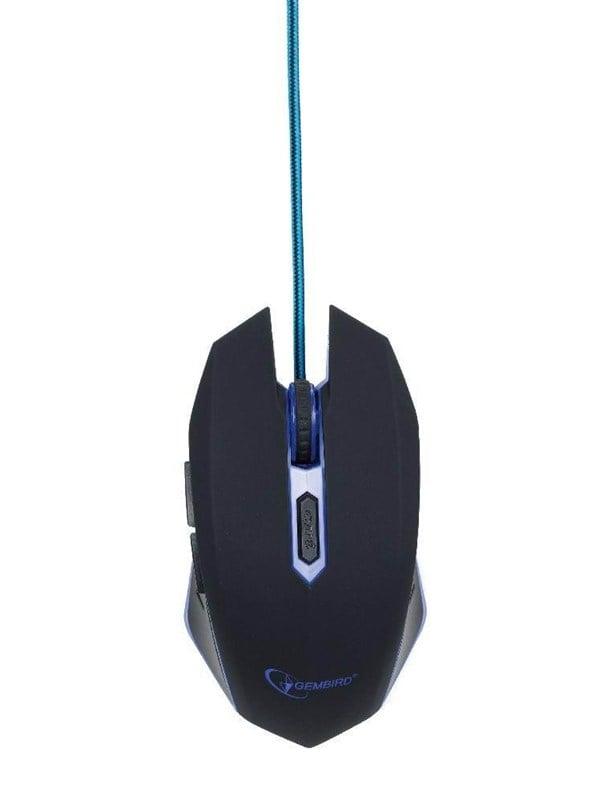 USB Gaming Mus med 6 Knapper - Blå Gembird