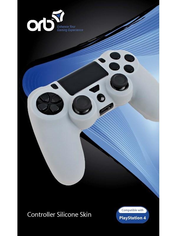 PS4 Silikone Cover i Hvid til Playstation 4 Console
