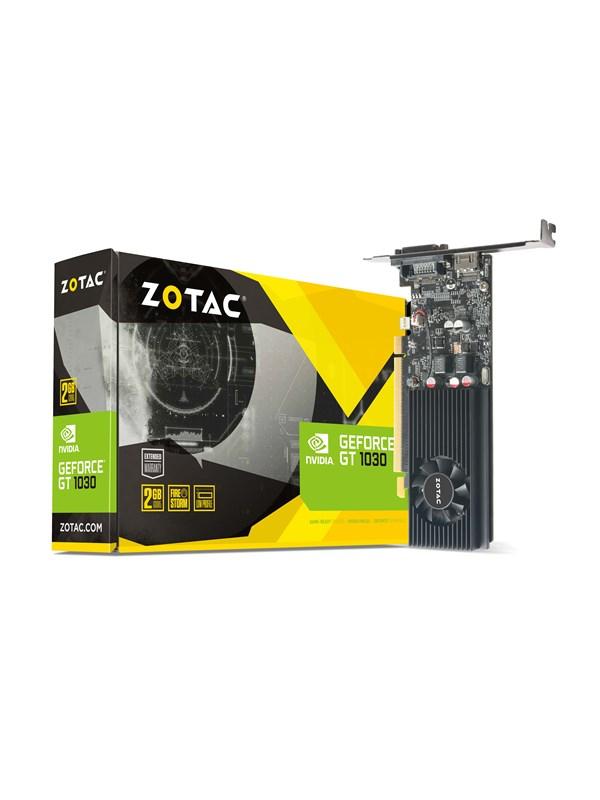 Zotac GeForce GT 1030 Low Profile 2GB GDDR5 Grafikkort