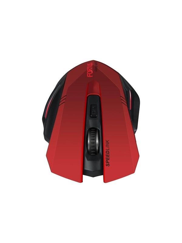 Speedlink Fortus Gaming Mus - Optisk, Trådløs, Sort