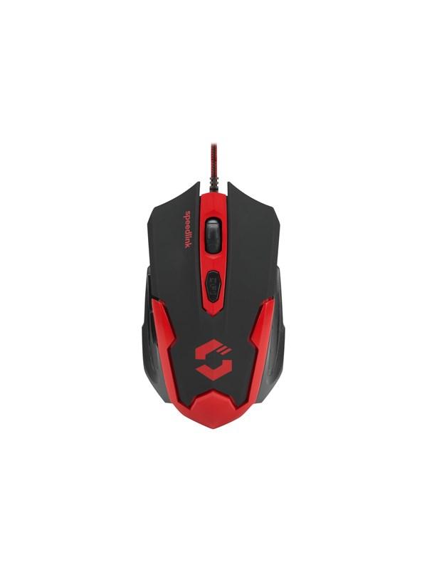 Speedlink Xito Gaming Mus - Optisk med 5 Knapper, Rød