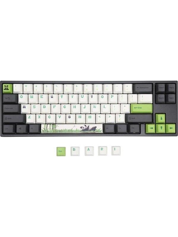 X Varmilo Miya Pro Panda TKL Gaming Tastatur - Grå Nordisk