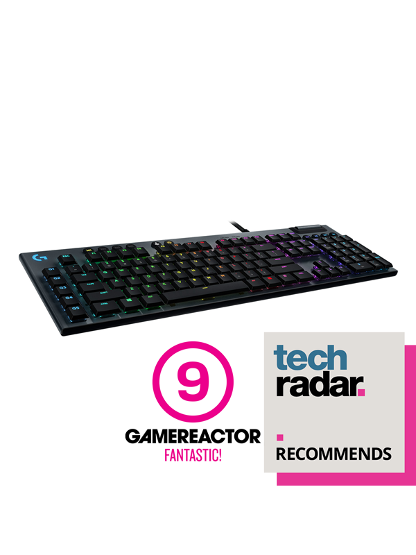 Logitech G815 Lightsync RGB Gaming Tastatur - Nordisk Layout