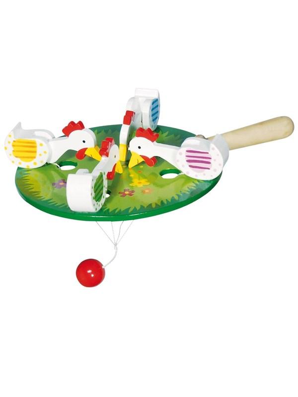 Kyllingespil - Pecking Chicken Game fra Goki