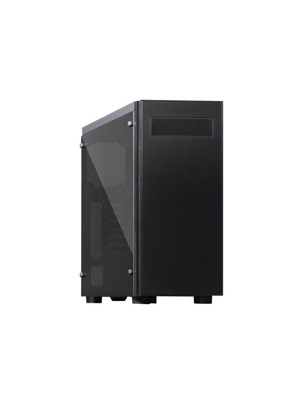 Gamer Series Hawk Kabinet Tower - Sort med Vindue