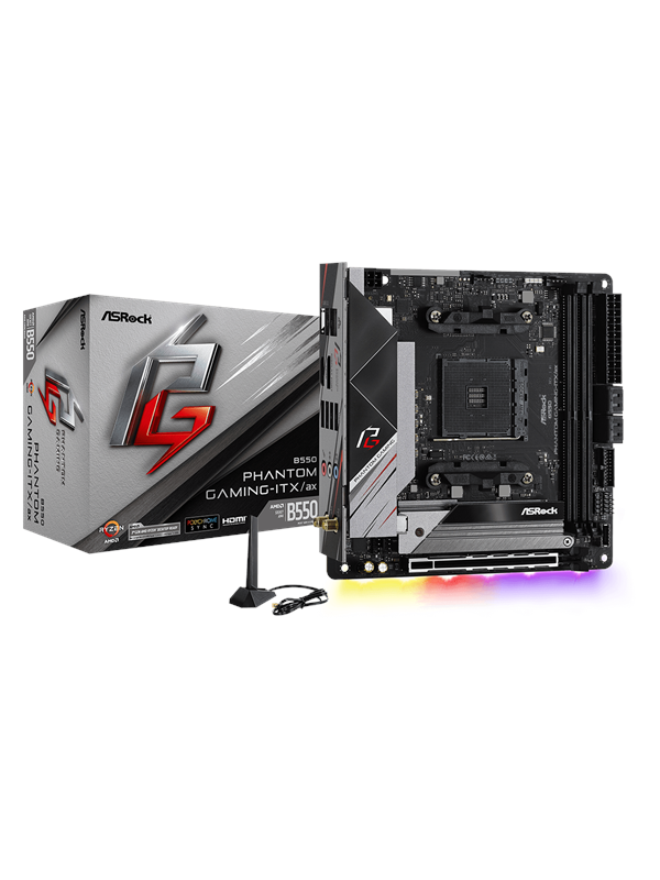B550 Phantom Gaming Mini-ITX Bundkort - Fantastisk Tilbud!