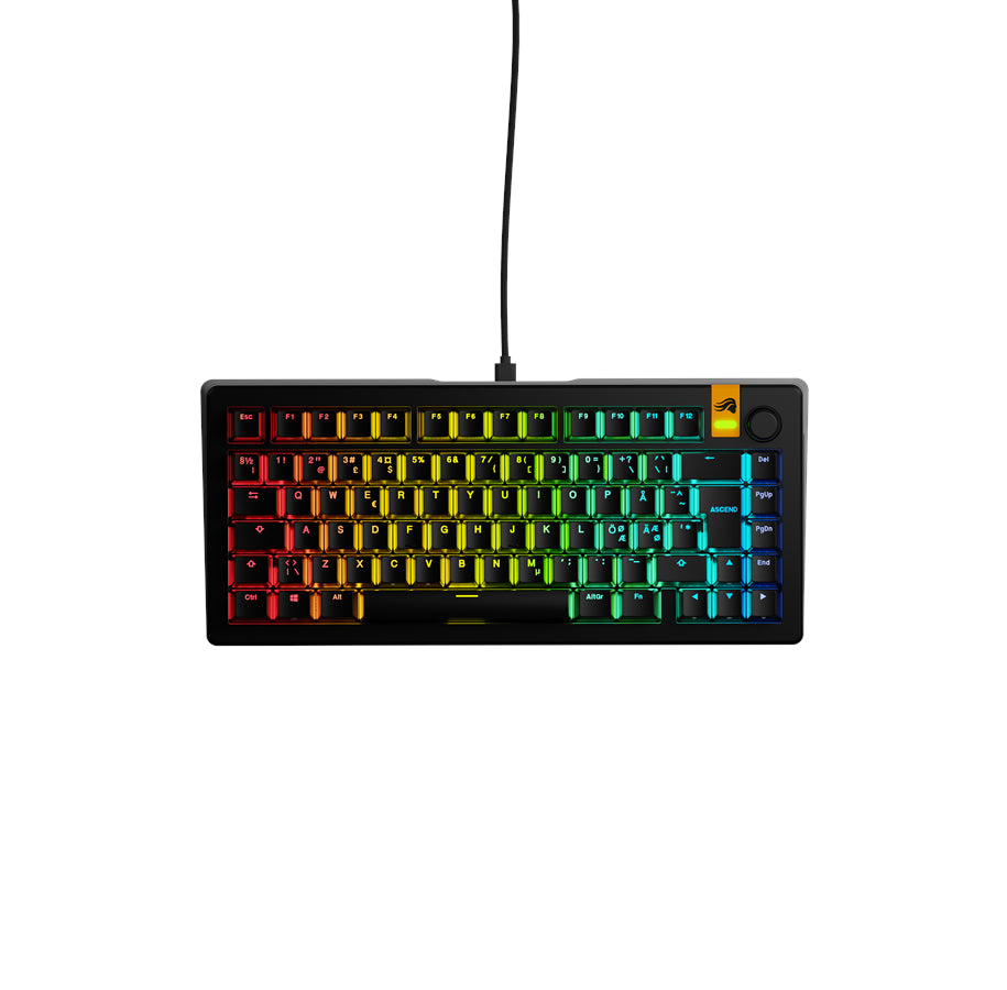 Glorious GMMK 3 HE 75% Gaming Tastatur - Sort Tilbud