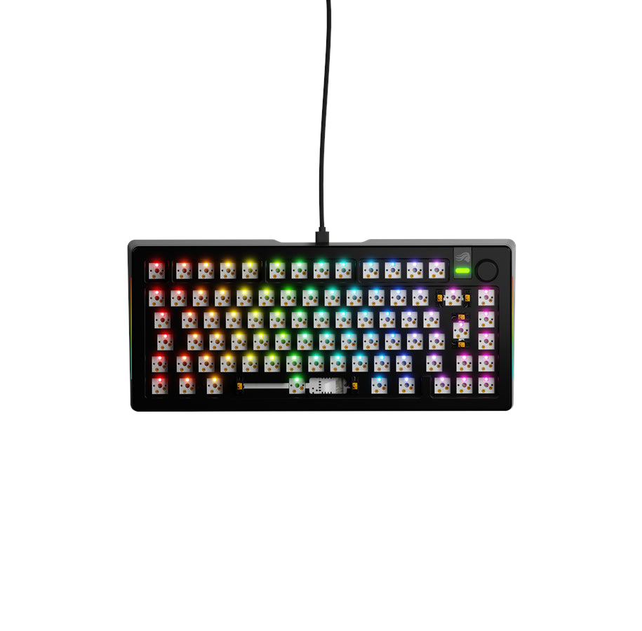 Glorious GMMK 3 PRO 75% Gaming Tastatur - Sort ISO