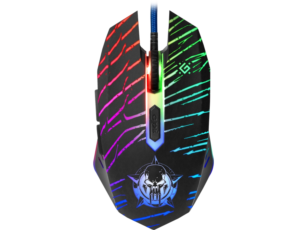 Defender Dark Agent GM 590L Gamingmus - Optisk, Sort
