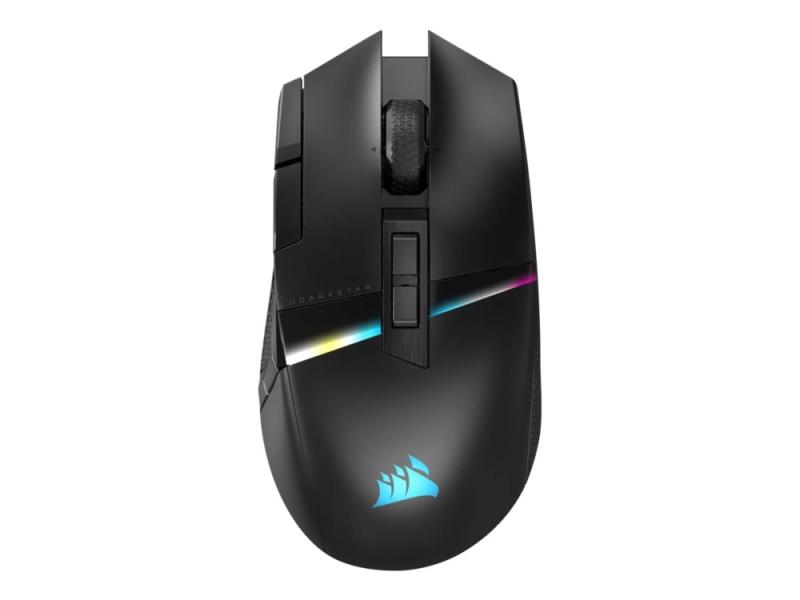 Corsair Darkstar Trådløs Gamingmus   Trådløs Mmo/moba Gamingmus Med 15 Programmerbare Knapper Og 2000 Hz Hyperpolling Corsair Microsystems