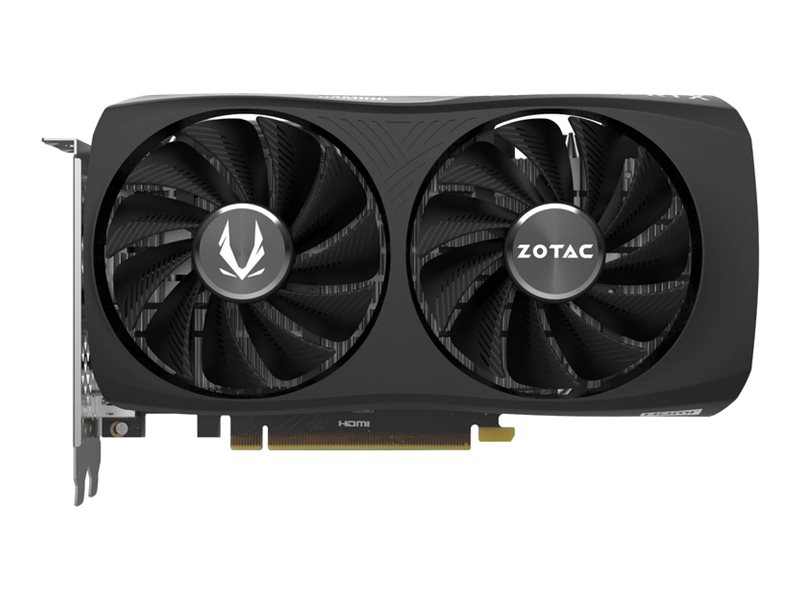 Gaming Geforce Rtx 4060 8gb Twin Edge   Grafikkort   Geforce Rtx 4060   8 Gb Gddr6   Pcie 4.0 X8   Hdmi, 3 X Displayport Zotac