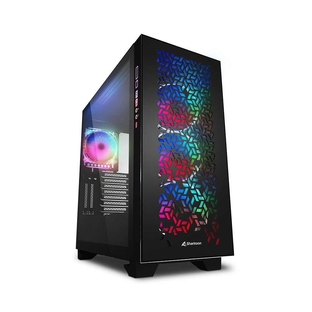 Elite Shark CA300H Tower Kabinet – Stort Sort PC Kabinet