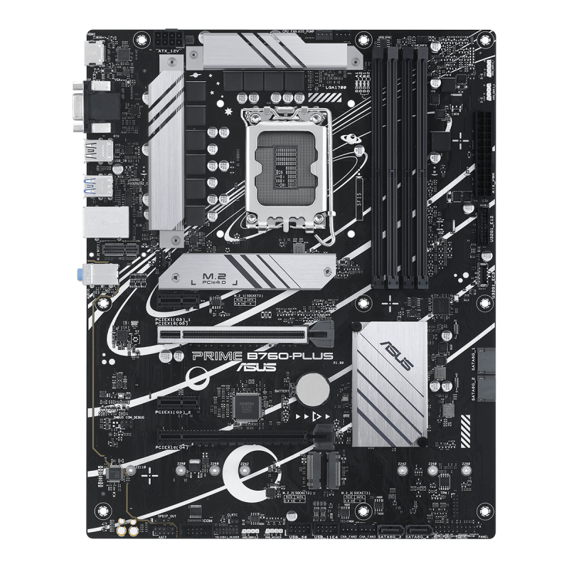 Asus Prime B760 Plus V2 DDR5 Bundkort - Fantastisk Tilbud!