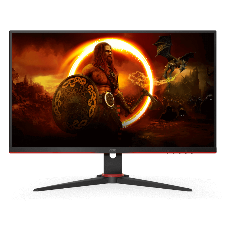 AOC 27" Gaming Skærm Q27G2E/BK - 2560x1440, 155Hz, 1ms