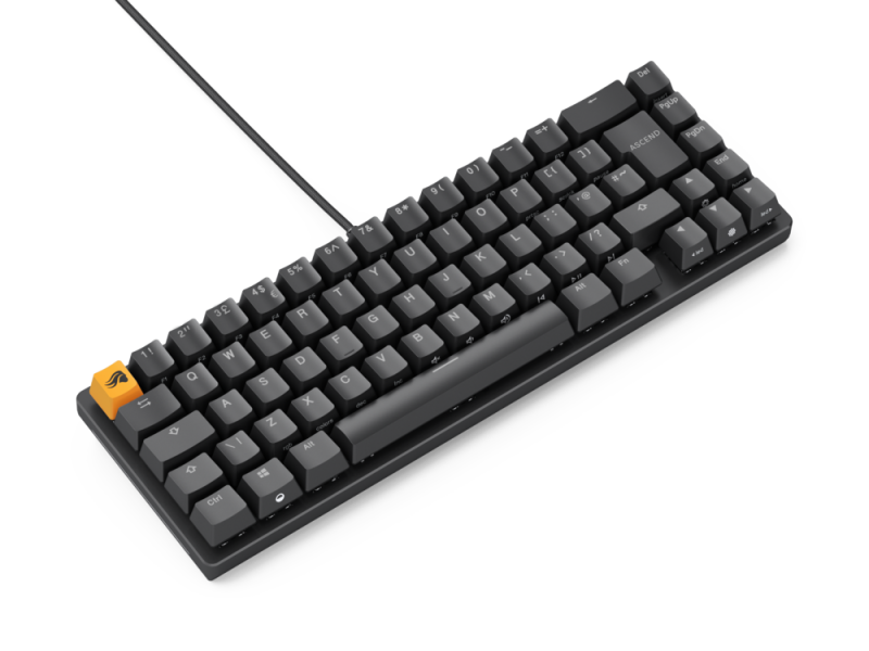 Glorious GMMK 2 Compact 65% Tastatur med Fox Switch - Sort