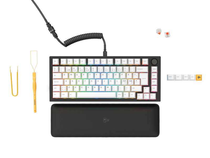 Glorious GMMK PRO 75% Tastatur - Sort ISO NORDIC Layout