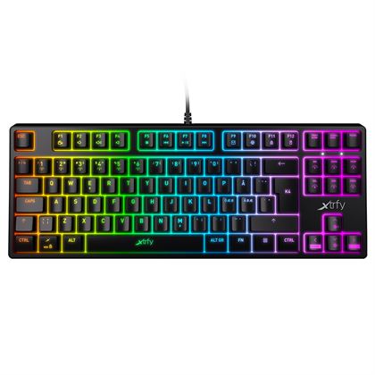 K4 RGB TKL Gaming Tastatur - Kompakt og Holdbart