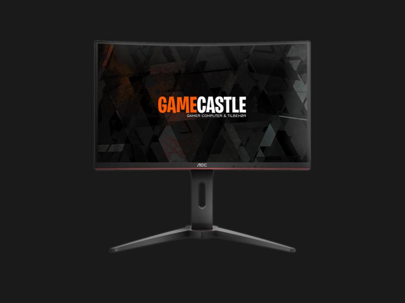 AOC Gaming C24G2AE 24" Buet Spilskærm - Fantastisk Ydelse!