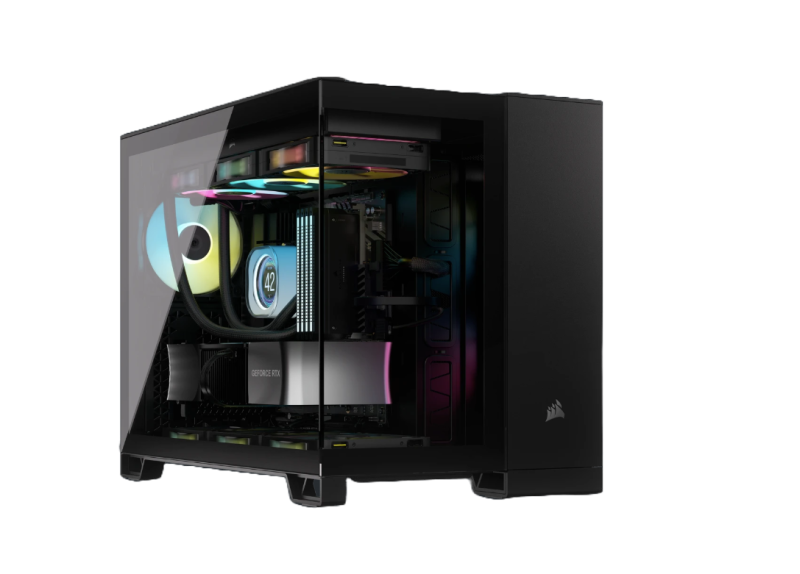 Corsair iCUE LINK 2500X RGB Micro ATX Kabinet - Effektivt Design