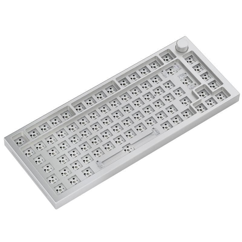 Glorious GMMK Pro 75% Tastatur - Hvid ISO Layout Tilbud!