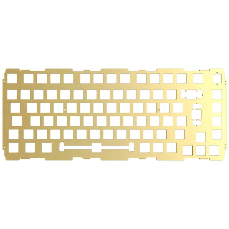 Glorious GMMK Pro 75% Tastatur med Messing Plade - Fantastisk!