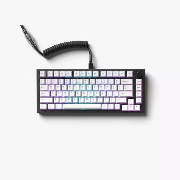 Glorious GMMK PRO 75% Tastatur – Hvid Nordic Design