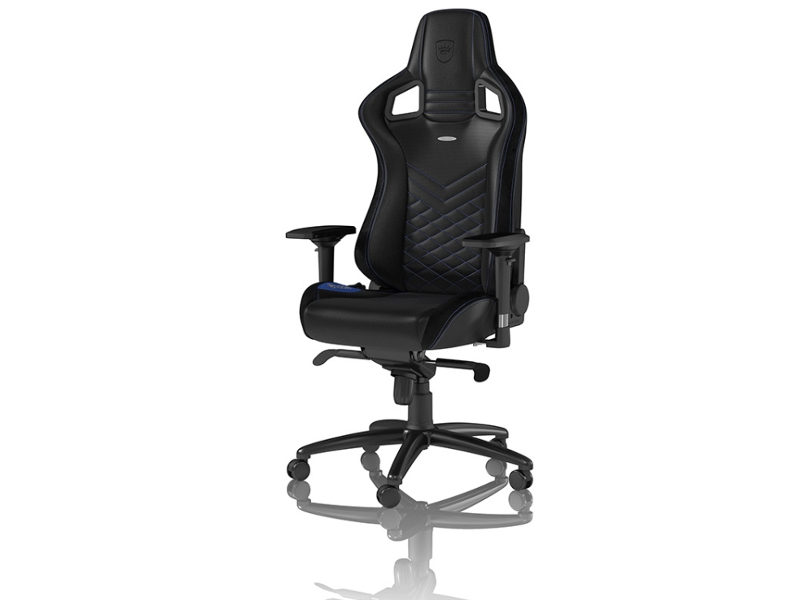Epic Gaming Stol  Sort/blå Noblechairs