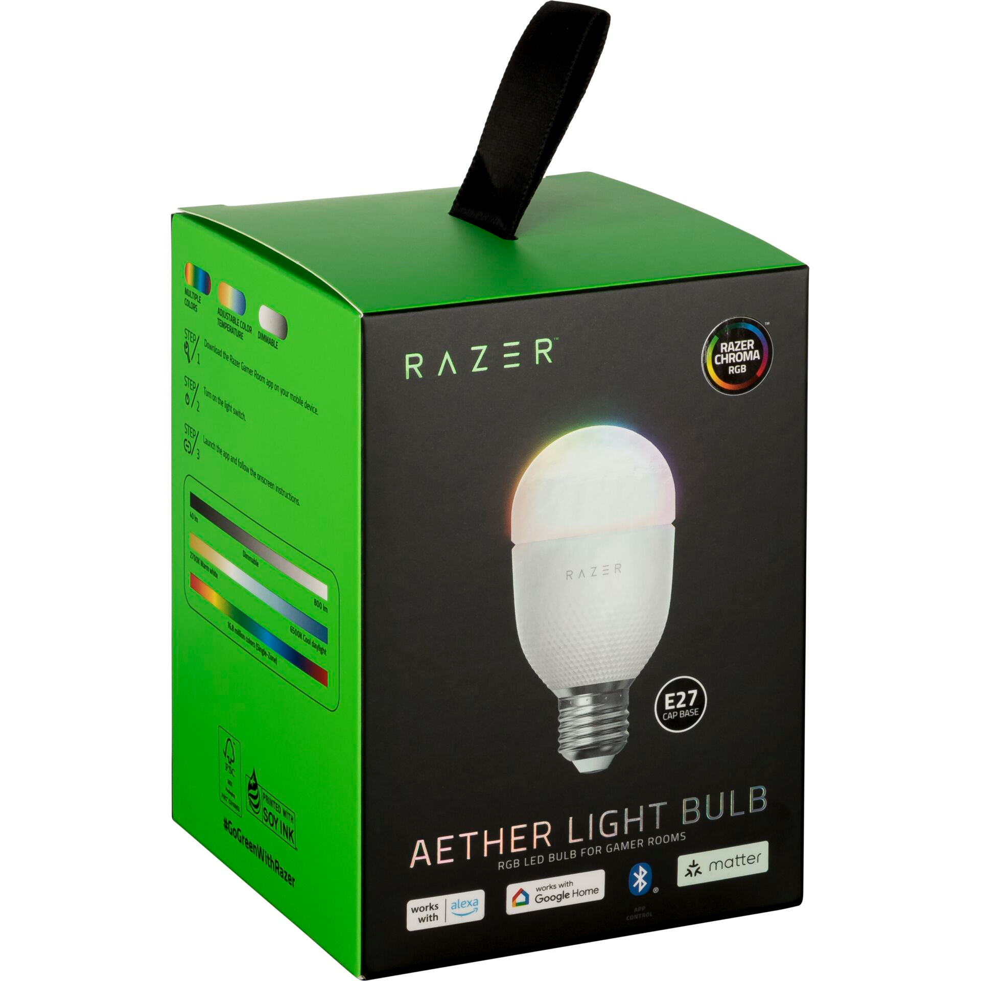 Aether Led Lampe   A19 Razer