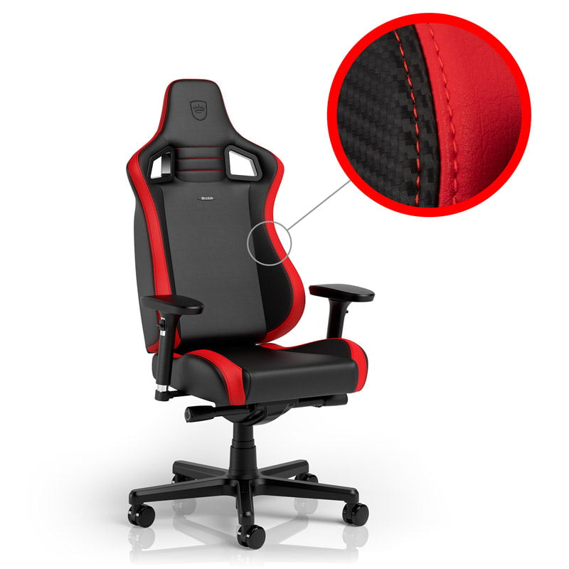 Epic Compact Black/carbon/red Noblechairs