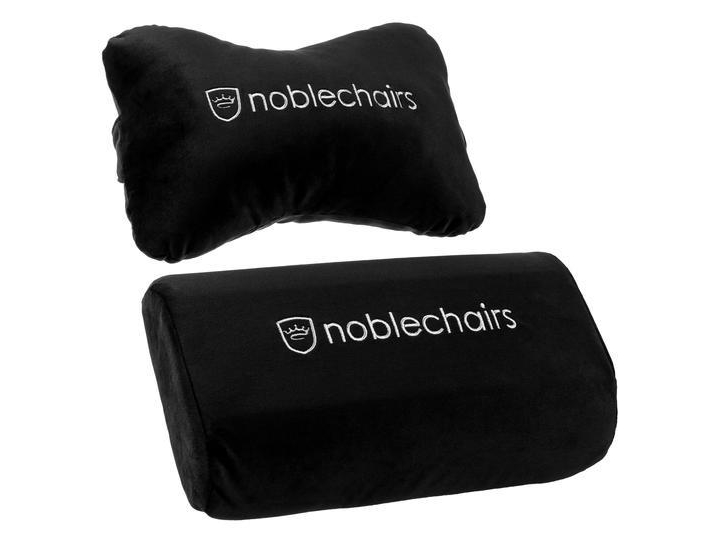 Cushion Set, Sort, Hvid, 2 Stk Noblechairs