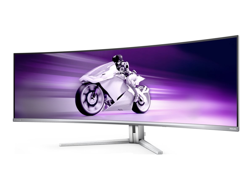 Evnia 8000 49m2c8900   Oled Monitor   Gaming   Kurvet   49" (48.9" Til At Se)   5120 X 1440 Dual Quad Hd @ 240 Hz   1000 Cd/m²   15000000:1   Philips