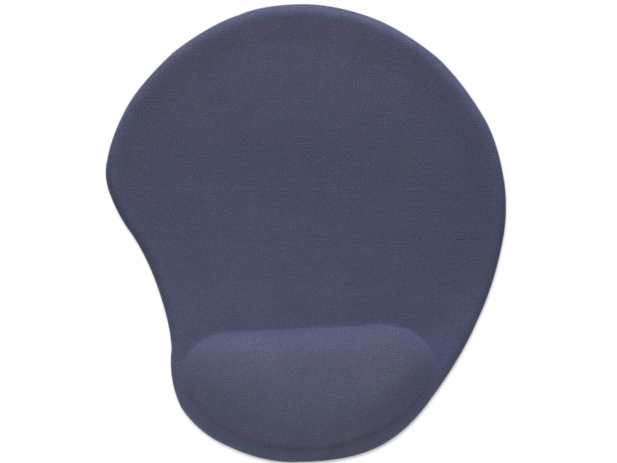 427203, Blå, Monokromatisk, Neopren, Polyester, Polyurethan, Håndledsstøtte, Gaming Musemåtte Manhattan