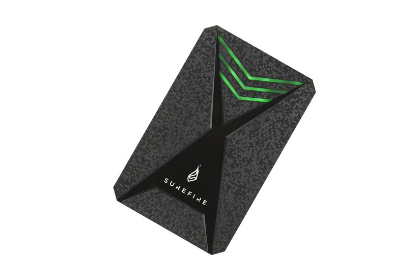Gaming Ekstern Harddisk 1 Tb Sort, Grå Surefire
