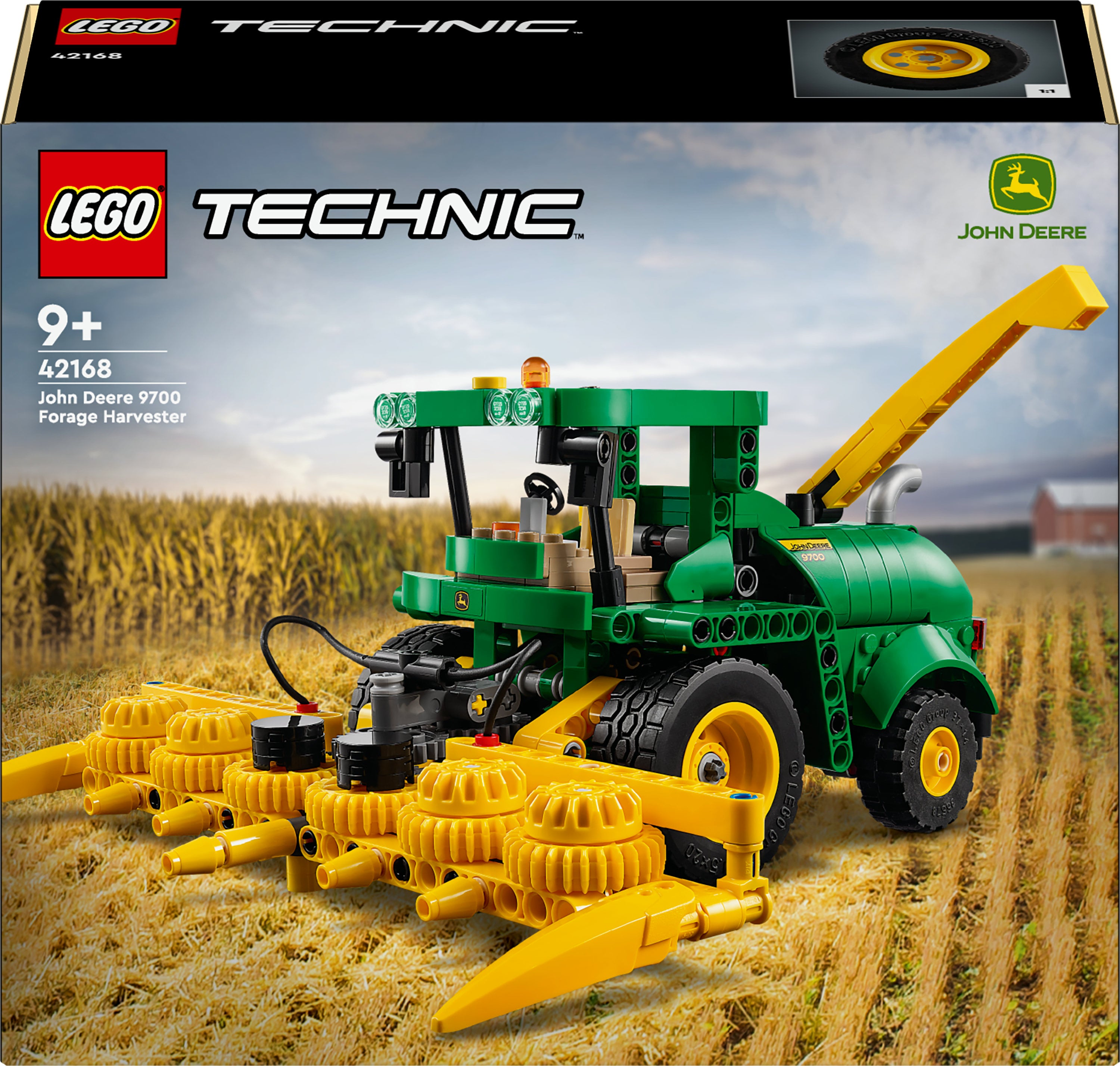 42168 Technic John Deere 9700 Høstmaskine Lego