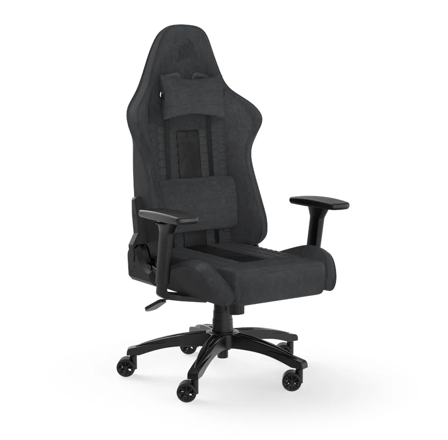 Corsair   Tc100 Relaxed (fabric)   Gamingstol   Stof   Op Til 120 Kg   Sort/grå Corsair Microsystems