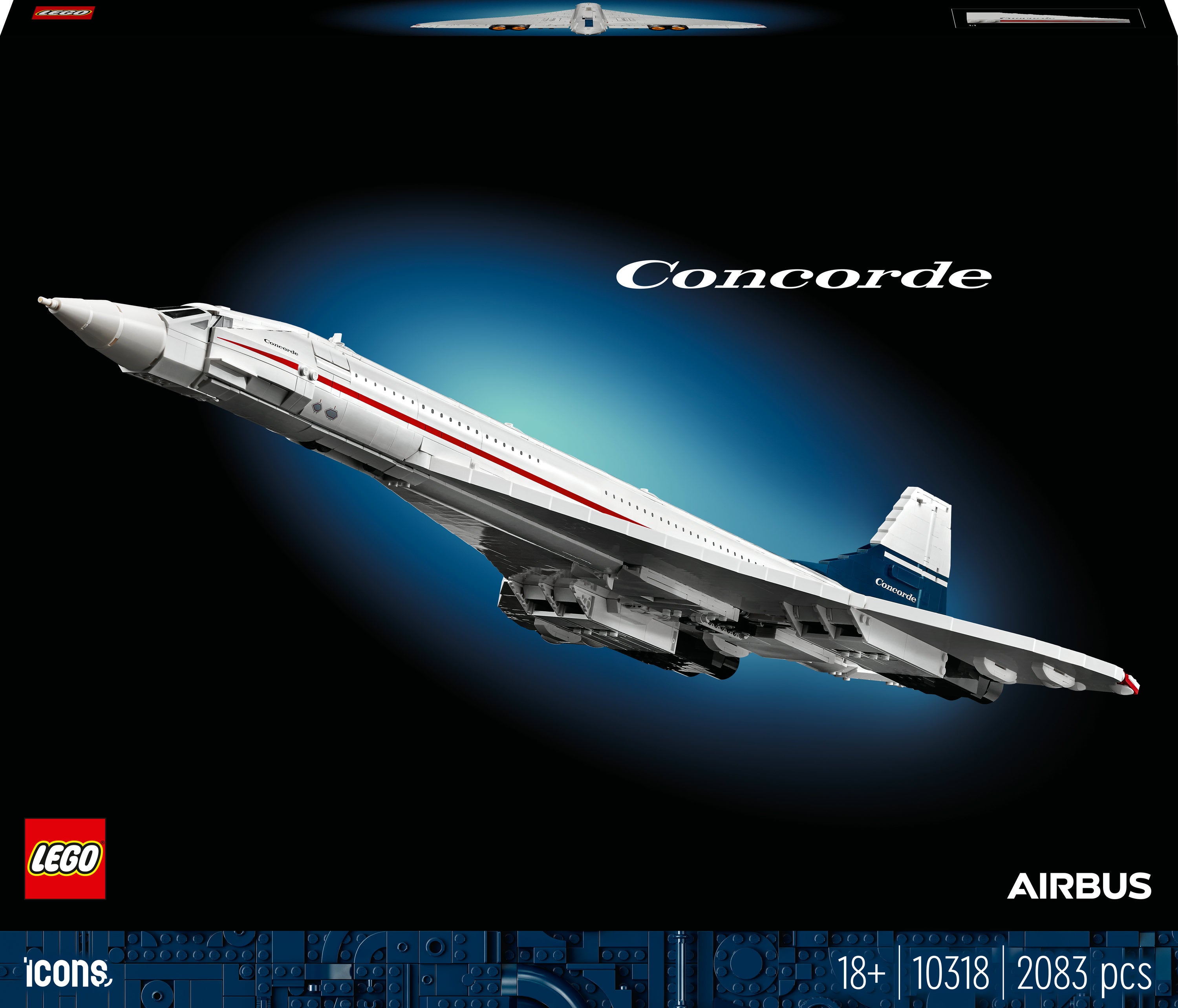 10318 Icons Concorde Lego