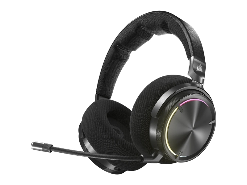 Corsair Gaming   Headset   Fuld Størrelse   2,4 Ghz   Trådløs Corsair Microsystems