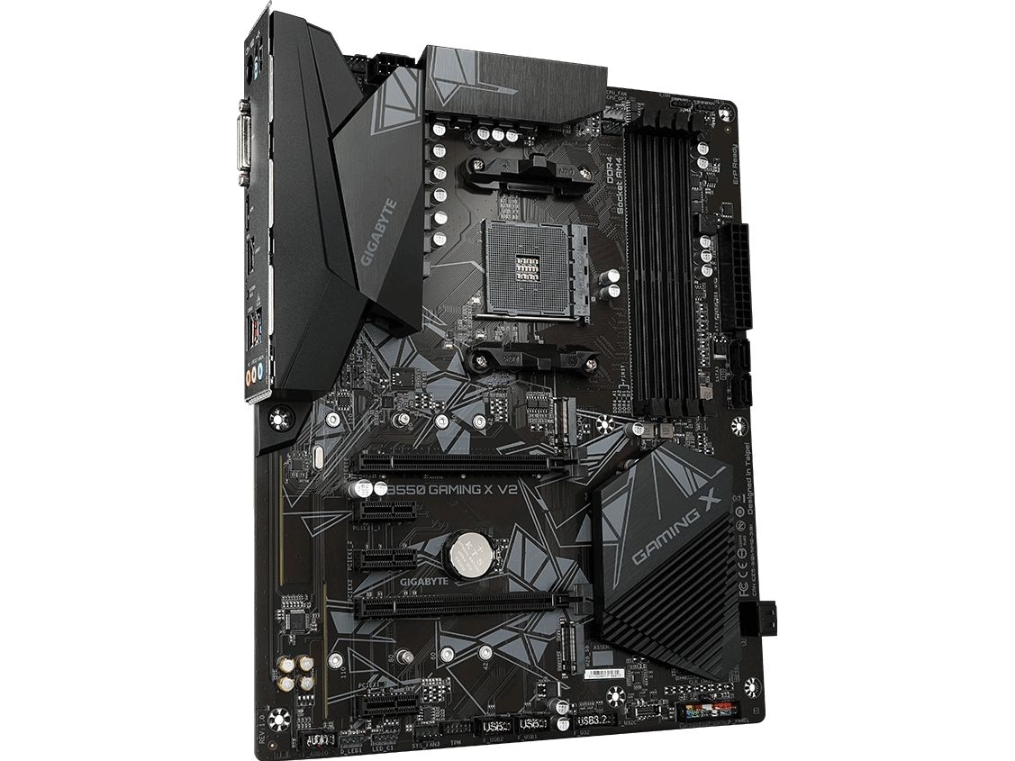 Gigabyte B550 Gaming X V2, Amd, Stik Am4, Amd Ryzen 3000 Series, Amd Ryzen 4000 Series, Amd Ryzen 5000 Series, Stik Am4, Ddr4 Sdram, 128 Gb Gigabyte Technology