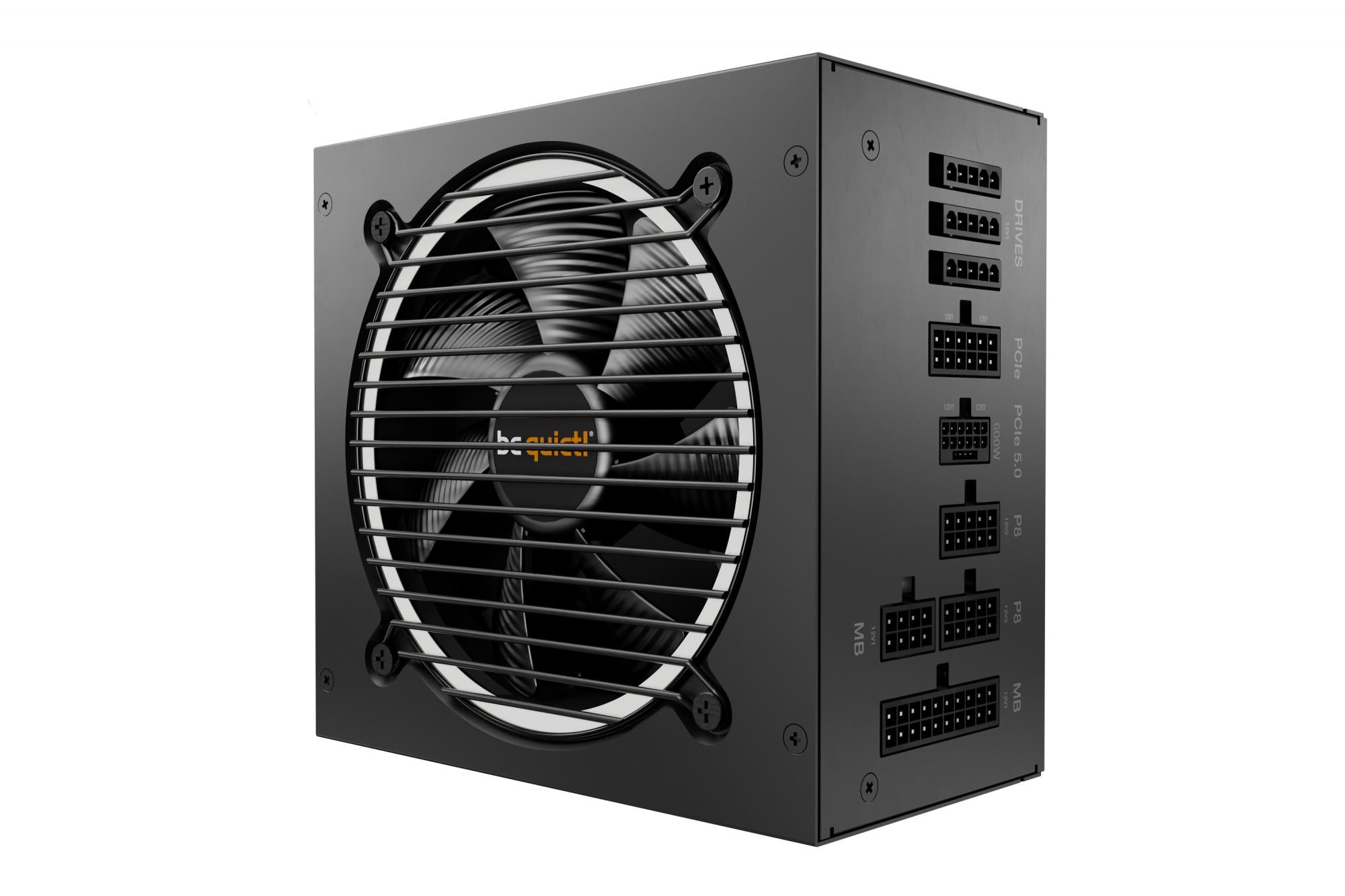 ! Pure Power 12m 750w, Pc Power Supply (black, 3x Pcie, Cable Management, 750 Watts) Be Quiet