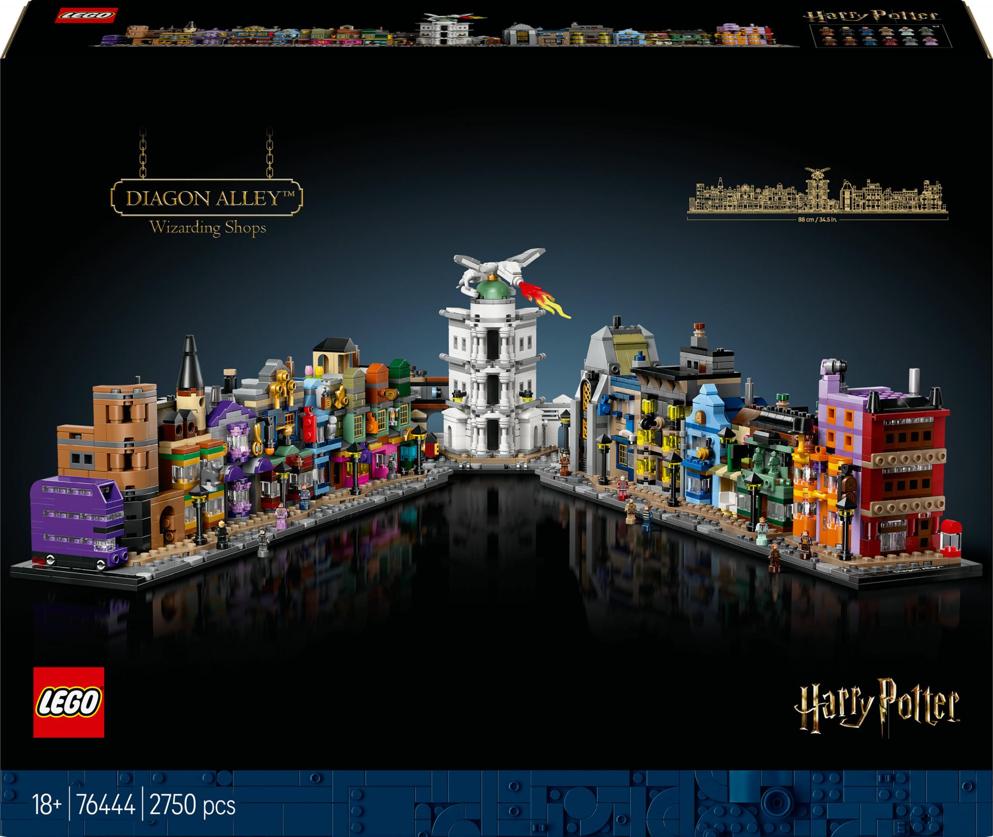76444 Harry Potter The Wizarding World Of Diagon Alley Lego