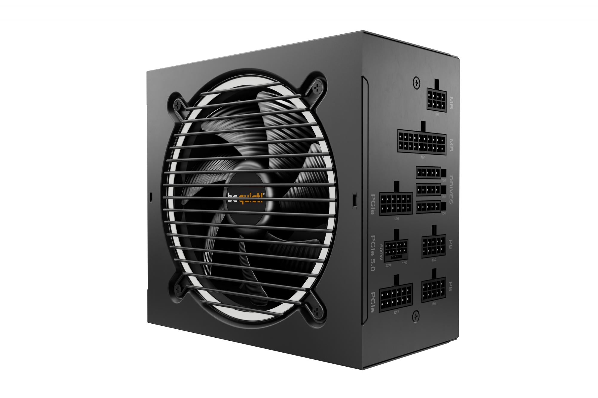 ! Pure Power 12m 1000w, Pc Power Supply (black, 5x Pcie, Cable Management, 1000 Watts) Be Quiet