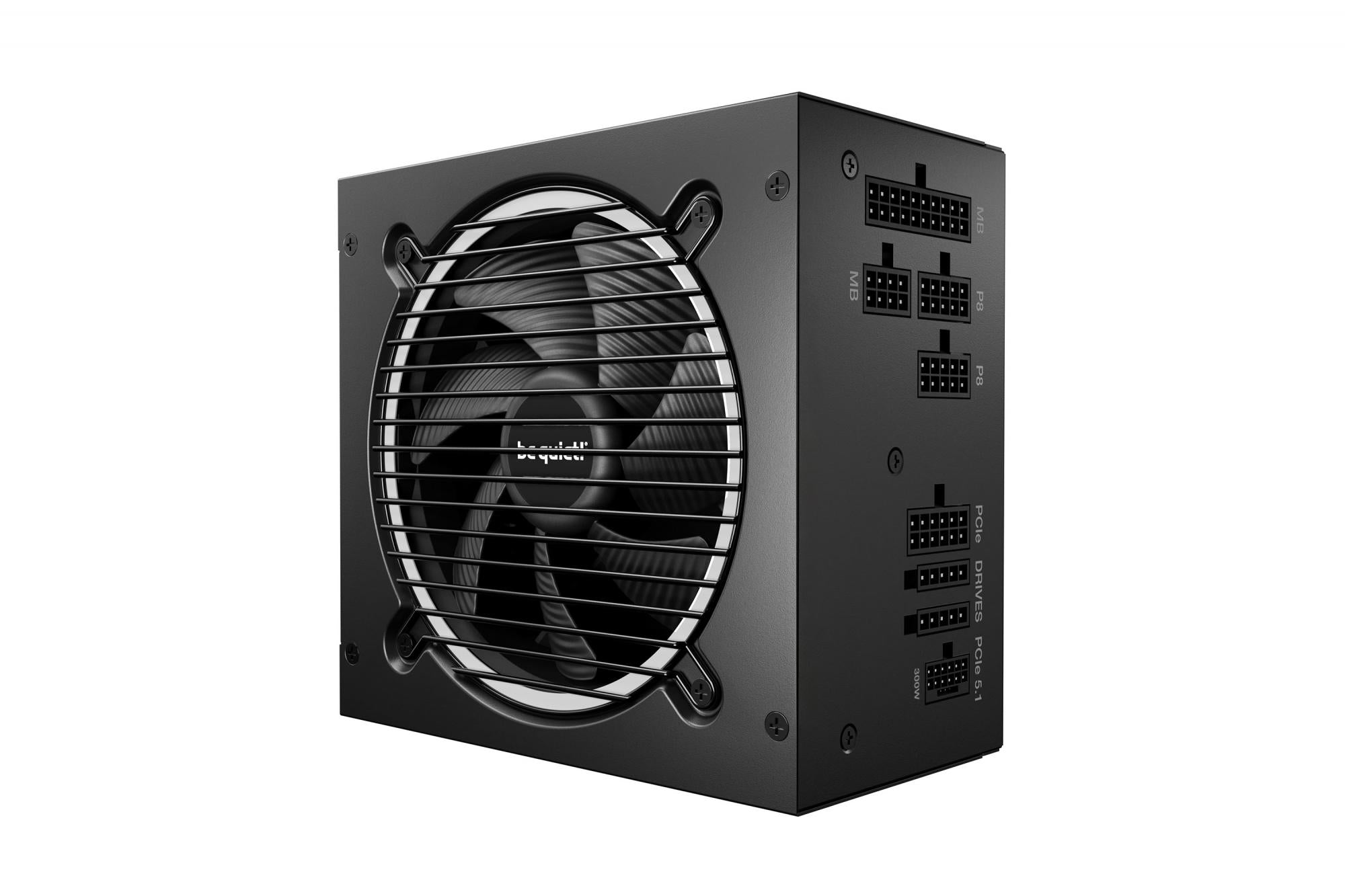 ! Pure Power 13 M 550w, Pc Power Supply Black, 1x 12 Pin High Power Gpu, 2x Pcie, Cable Management, 650 Watts Be Quiet