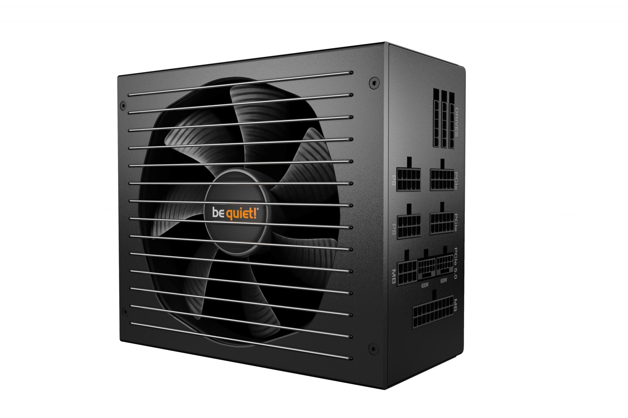 ! Straight Power 12 Platinum 1200w Atx3.0, Pc Power Supply (black, 2x 12vhpwr, 4x Pcie, Cable Management, 1200 Watts) Be Quiet